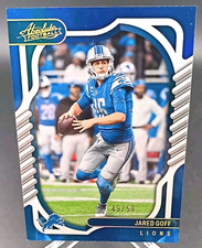 2022 Absolute - Jared Goff #41 Blue 49/50