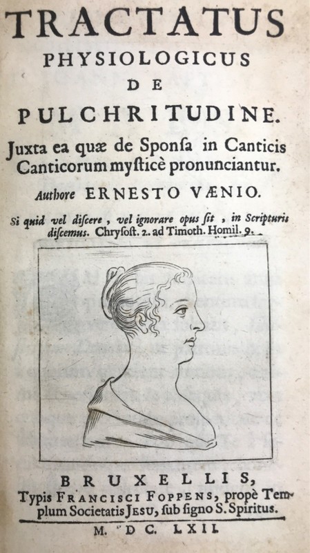 Vaenius, Physiologicus de pulchritudine, 1662