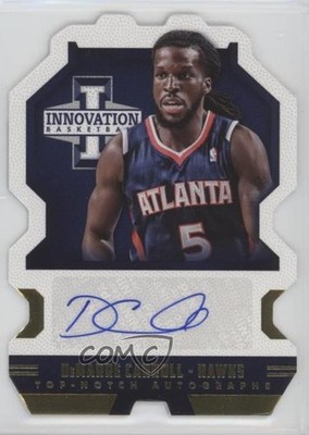 2013-14 Panini Innovation Top-Notch Gold 4/25 DeMarre Carroll #88 Auto l8m