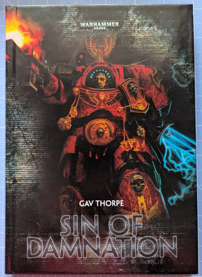 Sin of Damnation - Hardback - Gav Thorpe - Rare - Warhammer 40k - Black Library