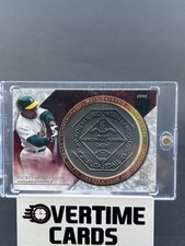 2017 Topps Update Rickey Henderson MVP Award Medallion One of One 1/1
