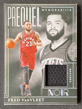 Fred Van Vleet 2024-25 Panini Noir Prequel Memorabilia Patch /49 #PM-VAN