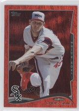 2014 Topps Red Hot Foil Chris Sale #148 0t4