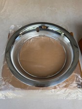 4 Nos Gm 68 69 70 71 72 73 74 Corvette 15 X 8 Rally Wheel Trim Rings Ncrs 4 Nos Gm 68 69 70 71 72 73 74 Corvette 15 X 8 Rally Wheel Trim Rings Ncrs