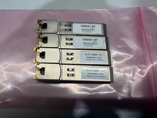 LOT OF 4 GENERIC 1000BASE-T SFP Copper Transceiver Module GLC TE SFP to RJ-45