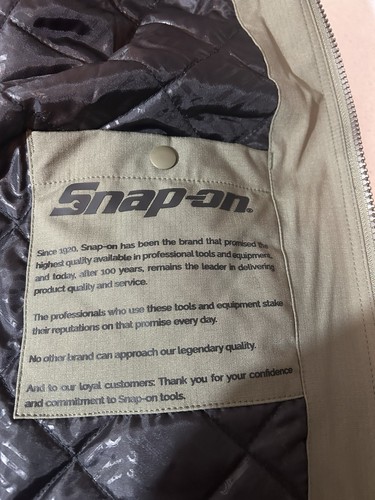 Snap On Tools RA Full Zip Hooded Coat YOUTH Medium Winter Jacket New - Picture 8 of 9