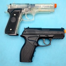 Crosman Stinger P30T & Air Mag C11 6mm Airsoft Pistols Set