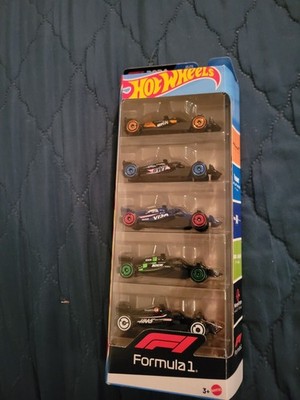 Toy Cars Formula 1 5-Pack, Set of 5 164 Scale Die-Cast Vehicles Featuring F1 ...