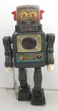 Alps shoji Tin Toy Television Robot F/S FEDEX