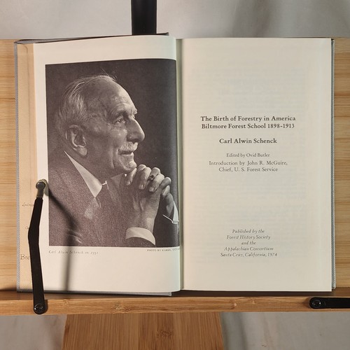 The Birth of Forestry in America: Biltmore Forest School 1898-1913, 1974 Reprint - Picture 5 of 8