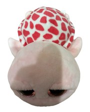 Ty Beanie Boos Shelby 6” The Pink Sea Turtle Glitter Eyes EUC