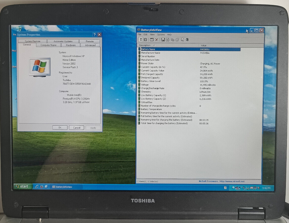 Toshiba Satellite A75-S211 15.4