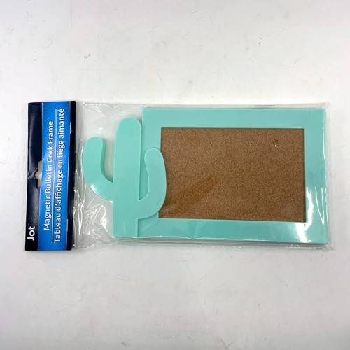 Magnetic Locker Organizer Accessories Cactus Mirror and Corkboard - Picture 6 of 10