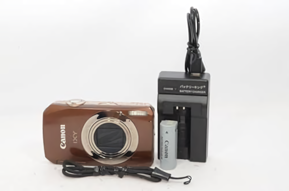 Canon IXY 50S Compact Digital Camera 10.0 MP 10x zoom Brown From