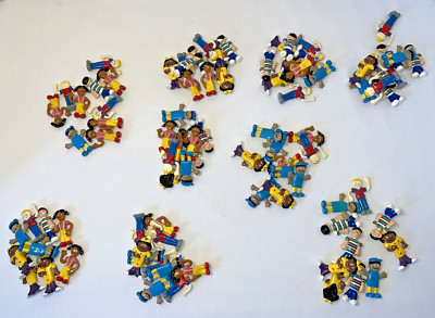 Lakeshore Learning PVC Figures Play Toy Boys Girls Lot of 88 Help Counting Math