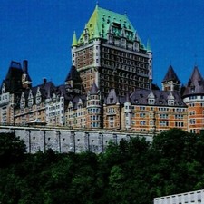 Quebec Fairmont Chateau Frontenac Perry Mastrovito Hotel Trasporto Vintage