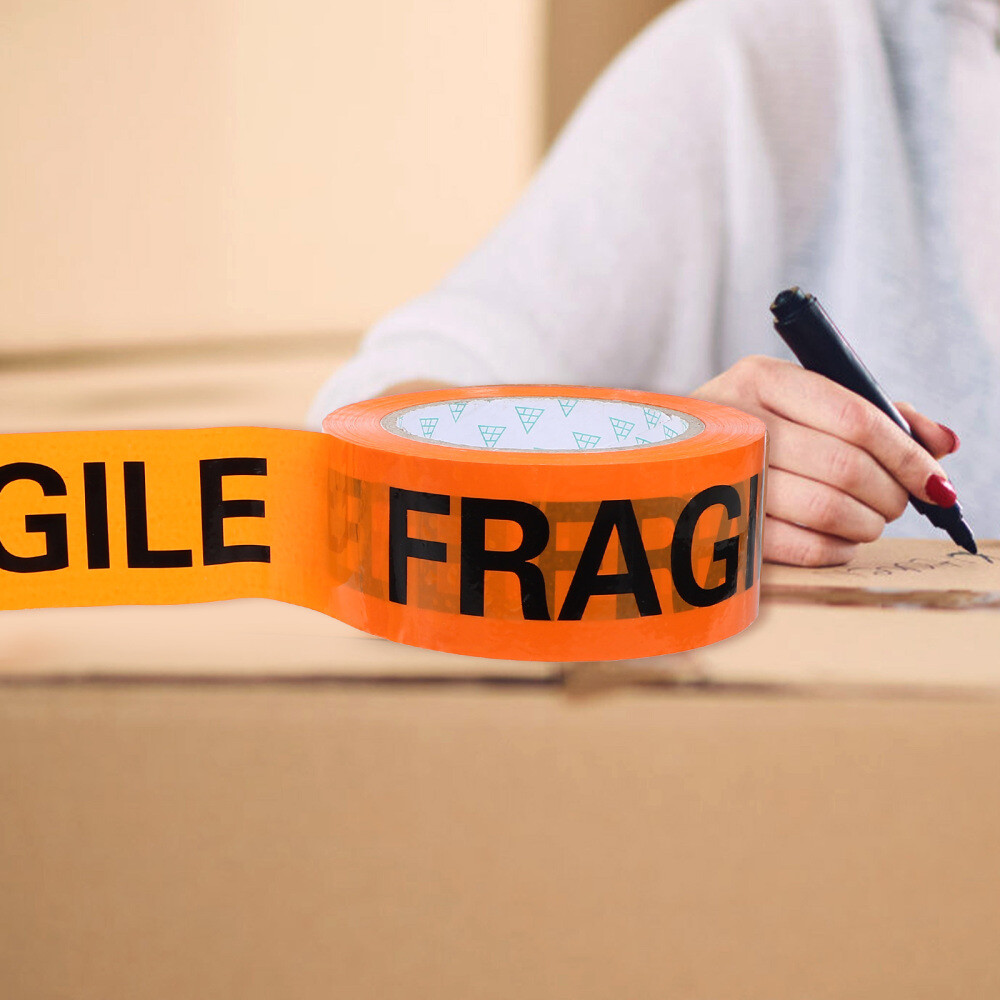 Fragile Warning Tape Packing Supplies for Small Business Heavy eBay