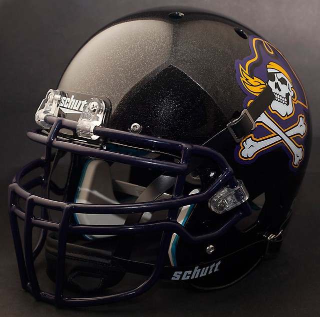 EAST CAROLINA PIRATES Football Helmet eBay