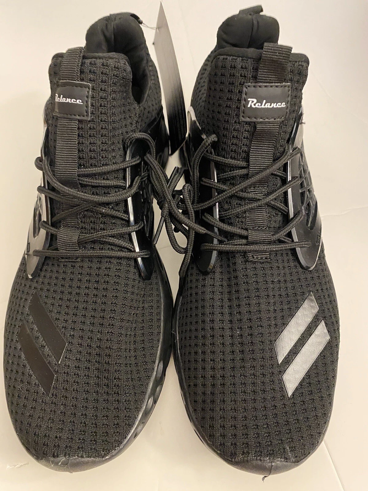 Relance Running Shoes Sneakers Comfort Stretch Breathable BLACK Size 13 NWOB