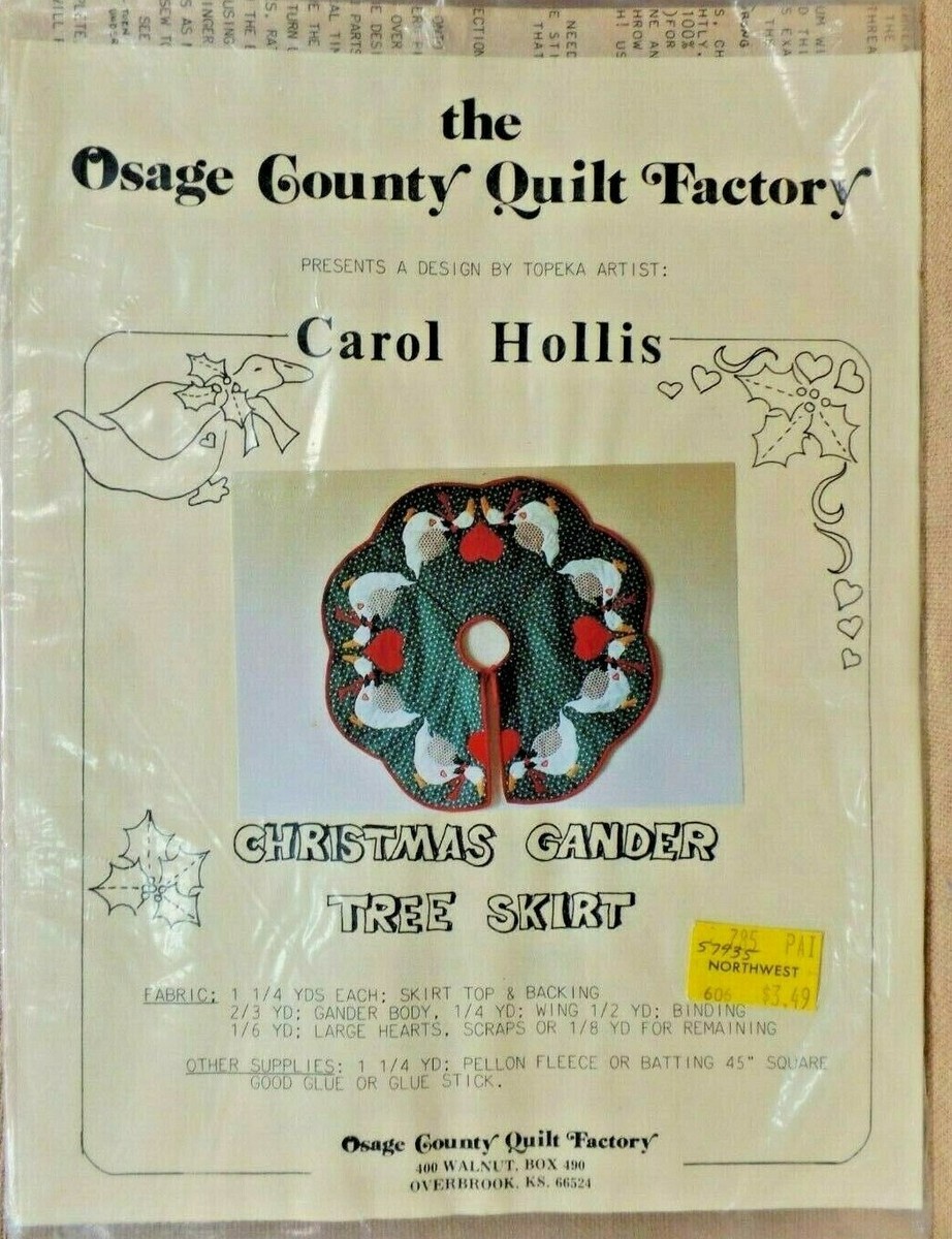 Christmas Tree Quilting Templates - 3 Size Acrylic Sewing Patterns For Holiday Craft Projects