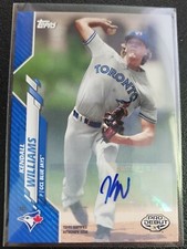 2020 Topps Pro Debut Kendall Williams Auto Blue /150 Blue Jays