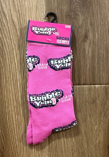Lot of 2 Pair Men's Novelty Crew Socks Shoe Size 6-12 New - Picture 3 of 4