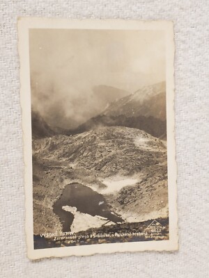 Vysoke Tatry Hohe Tatra Zamrznute pleso a Svistovka s Polskeho hrebena Unposted