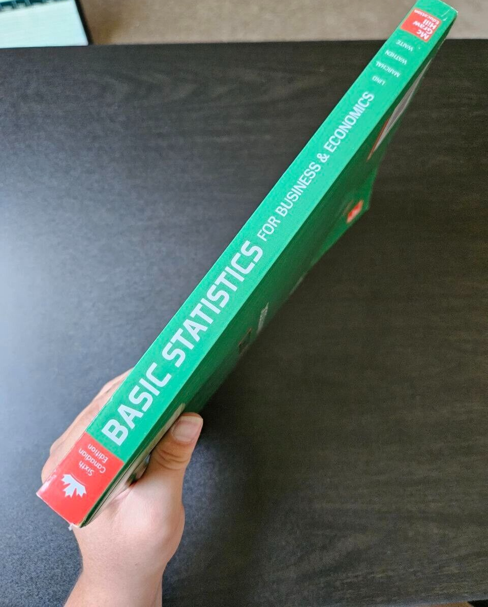Basic Statistics for Business and Economics - Sixth Canadian Edition | eBay