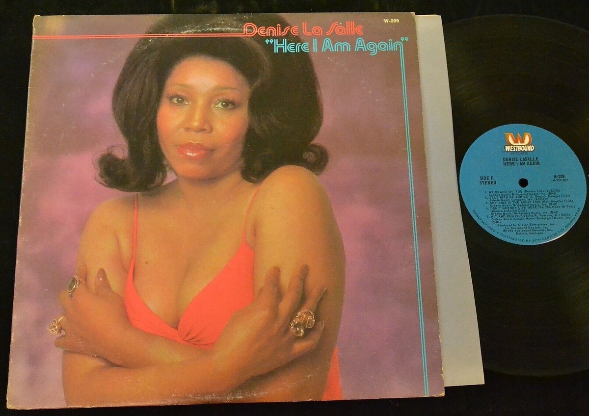 RARE LP Denise LaSalle Here I Am Again Westbound LP 209 | eBay