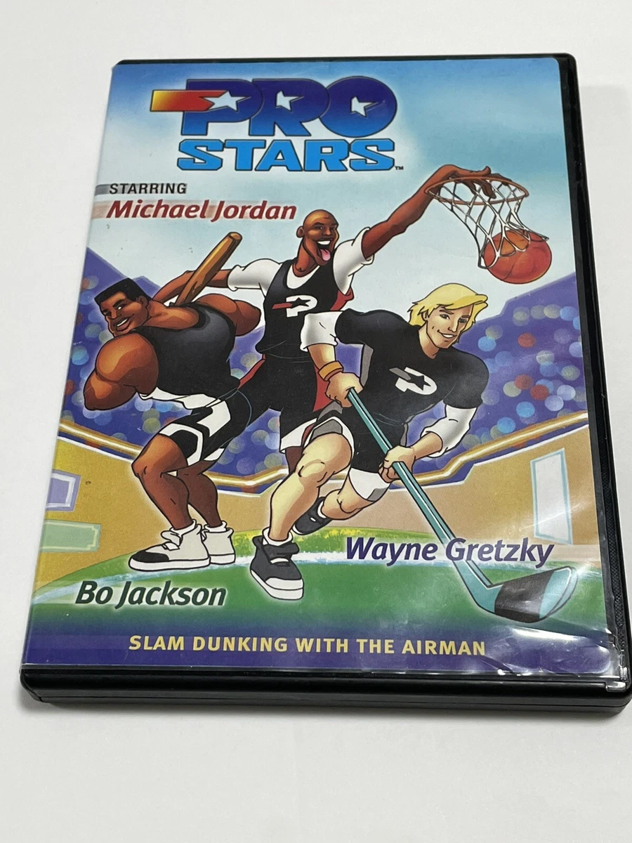 Pro Stars Slamdunking with the Airman DVD 1991 Michael Jordan