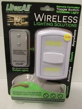 LitezAll Remote Controlled Toggle Switch Wireless Light