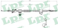 LPR C0347B Cable, Parking Brake For Alfa Romeo