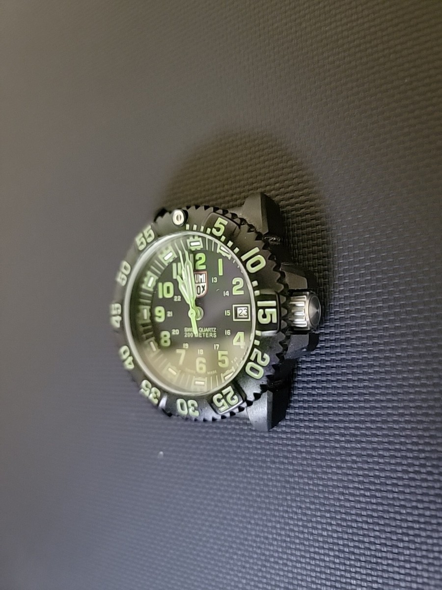 Luminox Watch Series 3050/3950 44mm Quartz Men's Diver Watch Navy
