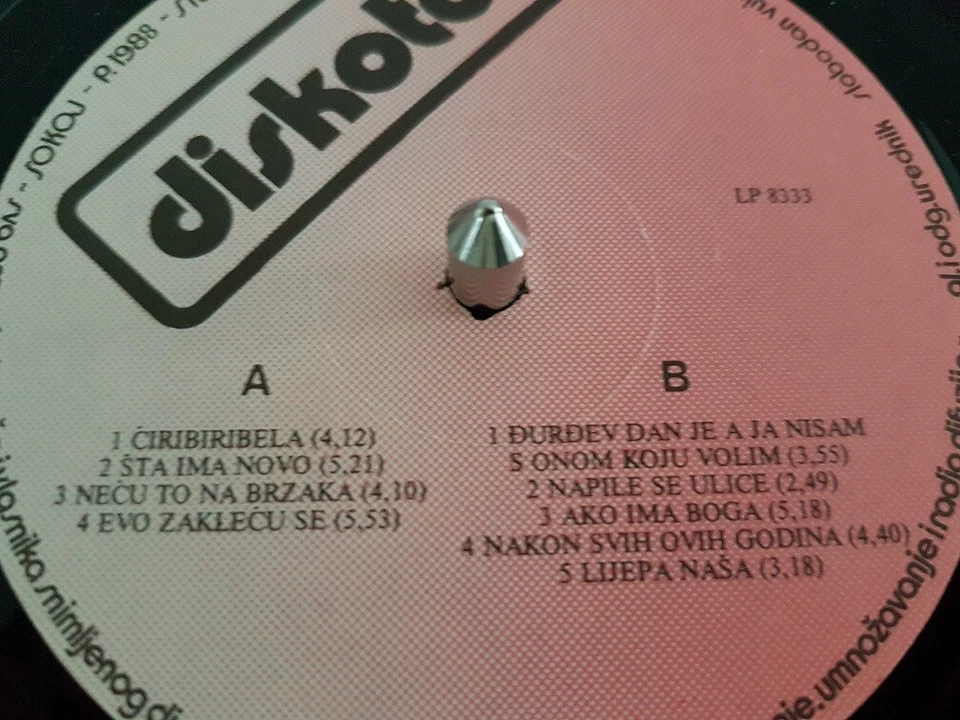 BIJELO DUGME 1988 - CIRIBIRIBELA - (LP) YUGOSLAVIA Foto 4 de 4