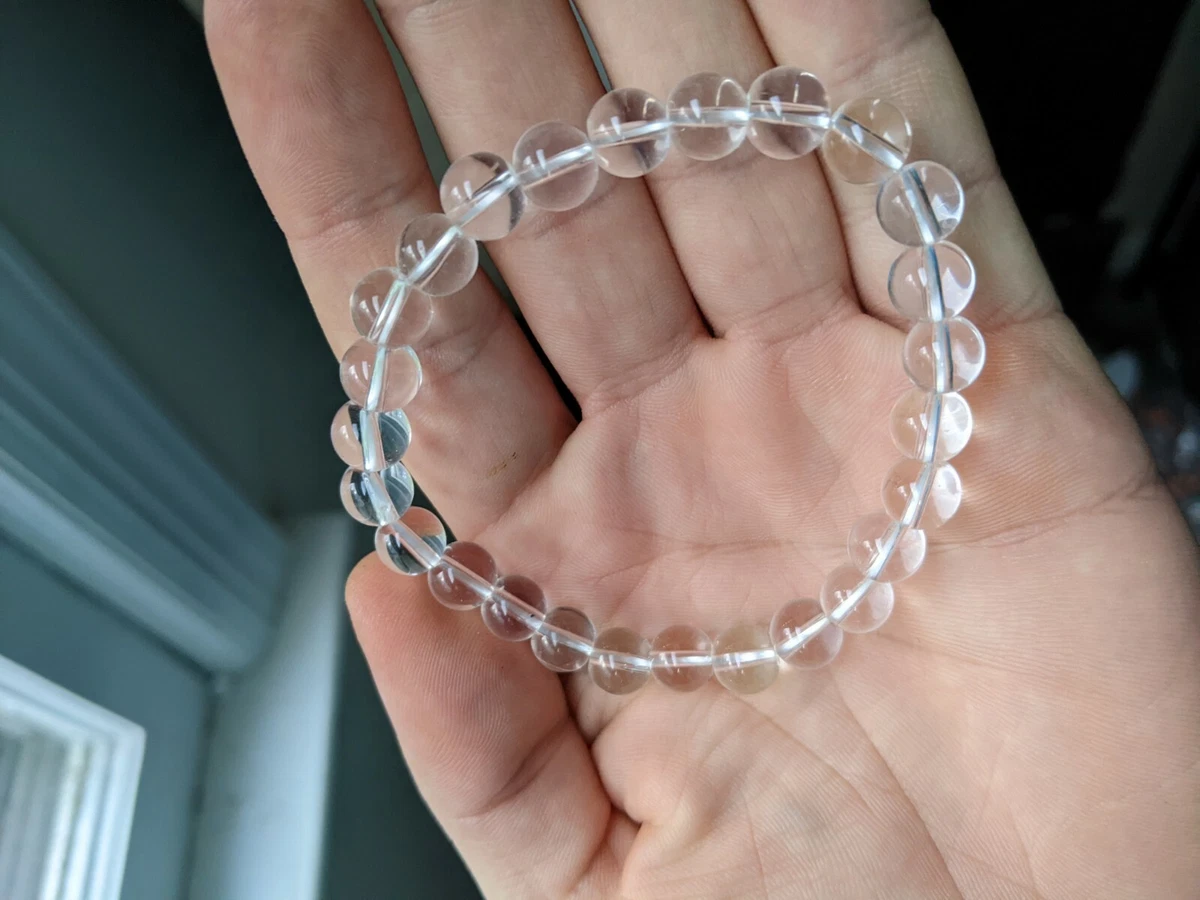 Transparent bead Bracelet 8mm 26 beads