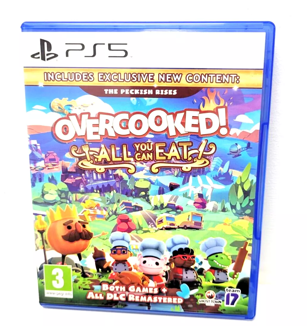 Overcooked Tout You Peut Eat PS5 PLAYSTATION 5 Excellent Enfants