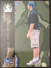 2002 - 2003 ITG Be A Player Carlo Colaiacovo Signature Series Golf #GS-18 Hockey