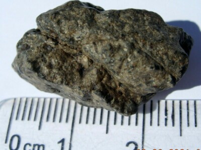 5.18 grams 24x14x11mm NWA 8455 Lunar individual  Moon Meteorite NorthWest Africa