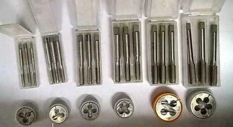 TAP DIE SET BSB BSCY CYCLE 26 TPI THREAD - 1/4 ,5/16 ,3/8 ,7/16 ,1/2 X 26 TPI-- - Image 2 of 3