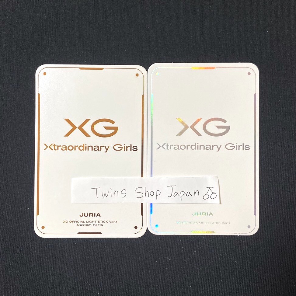 XG OFFICIAL LIGHT STICK Ver.1 Girls トレカ付 Xtraordinary Girls Ver.】XG OFFICIAL LIGHT STICK Ver.1（w/XG