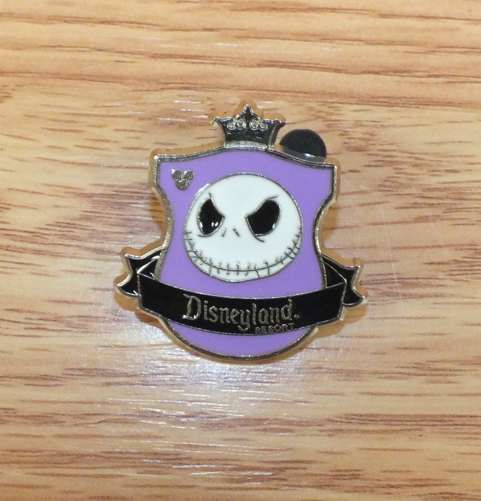 Disney Hidden Mickey Series - Crest Collection - Jack Skellington Trading Pin 