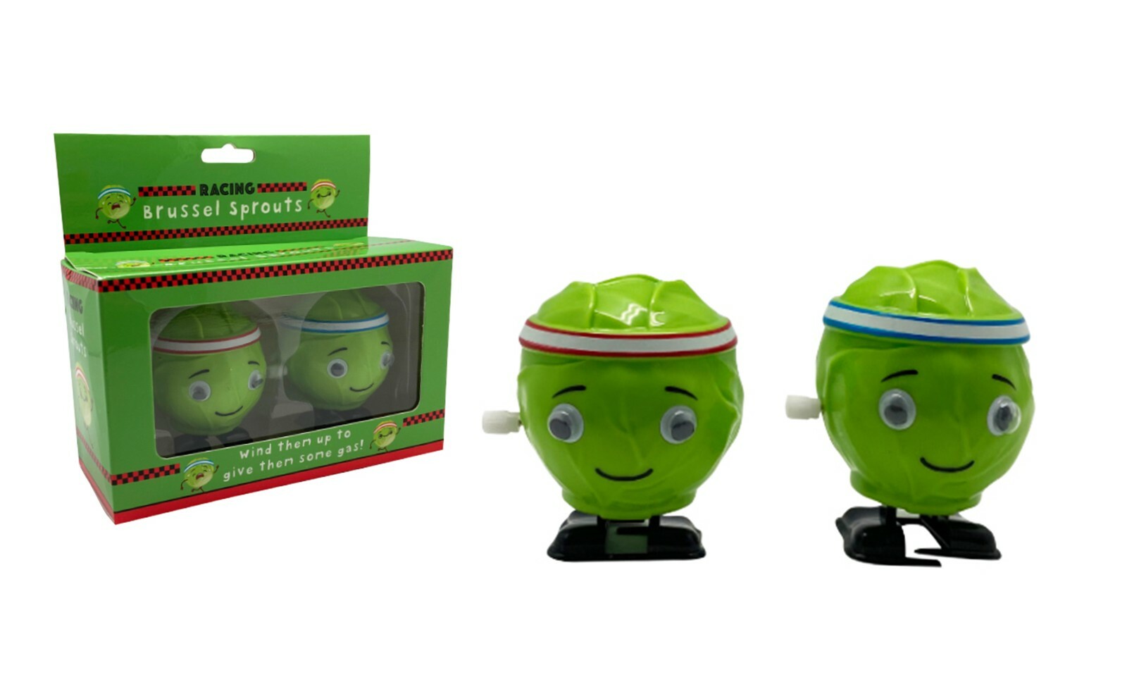 Wind Up Racing Toys (Santas, Xmas Dinners, Puddings, Reindeers or