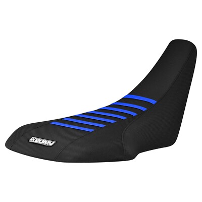 Suzuki LTZ 400 Z400 Seat Cover 2003 -2008 BLACK W/ ORANGE RIBS