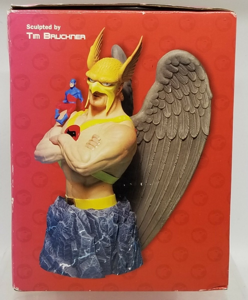 HAWKMAN AND THE ATOM MINI-BUST-DC Direct Justice League JLA Tim