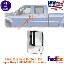 Door Handle Chrome Front Driver Side For 99-16 Ford F-250 F-350 00-05 Excursion