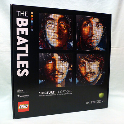LEGO  ART 31198 The Beatles Mosaik 4in1 Porträt John Paul George Ringo NEU & OVP