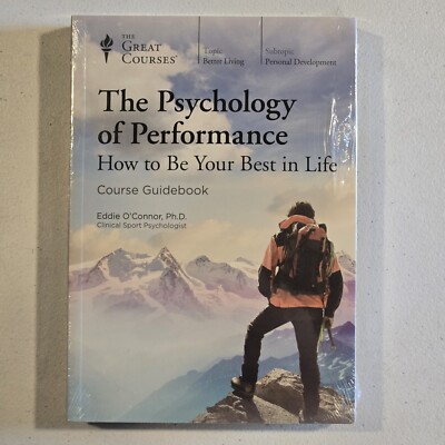 The Psychology Of Performance - How To Be Your Best In Life DVD + GUIDEBOOK NEW