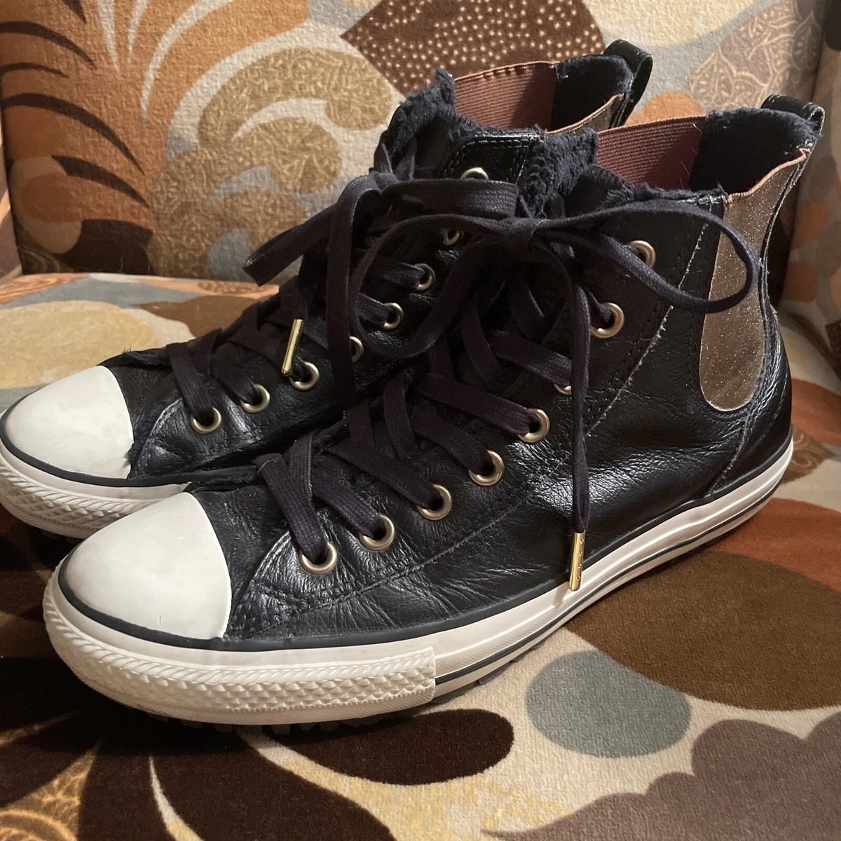 Converse Women s Chuck Taylor All Star Chelsea Boot Hi Black