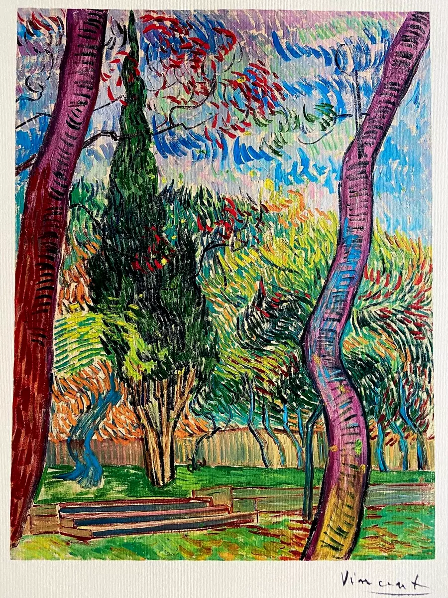 Vincent Van Gogh Museum Litografia COA originale pubblicato Henri Matisse eBay