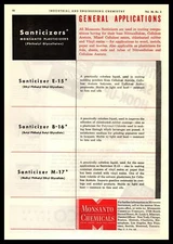 1946 Monsanto Chemical Company Santicizers And Plasticizers St Louis MO Print Ad
